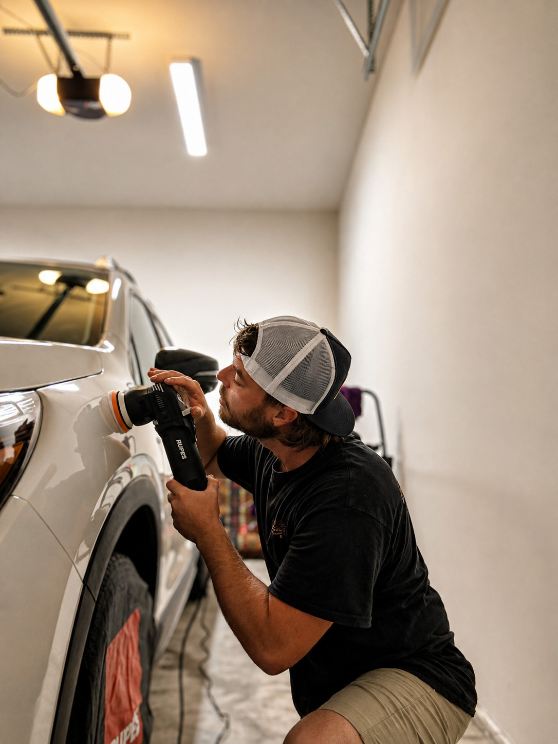 Home 3 professional paint correction removing swirl marks from an suv in wilmington, nc.